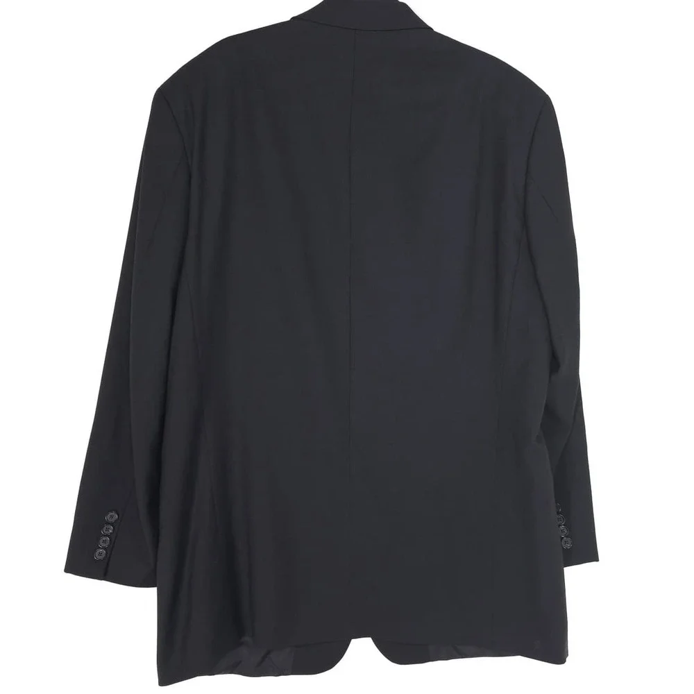 HUGO BOSS Men's Wool Blazer 44R Black Einstein Sigma‎ USA Made Tailored Classic